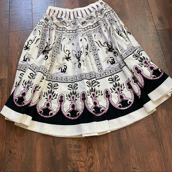 Boho maxi skirt, authentic wardrobe piece from the soap Passions, approx size 6* - Picture 8 of 16